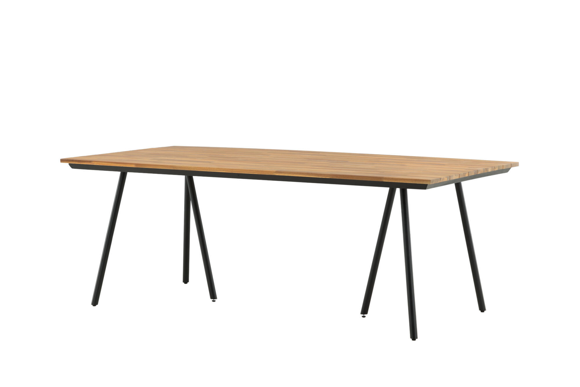 GARTENESSTISCH CHAN Braun 100x200x74 cm - Braun, Holz (200/100/74cm) - FURNLUX