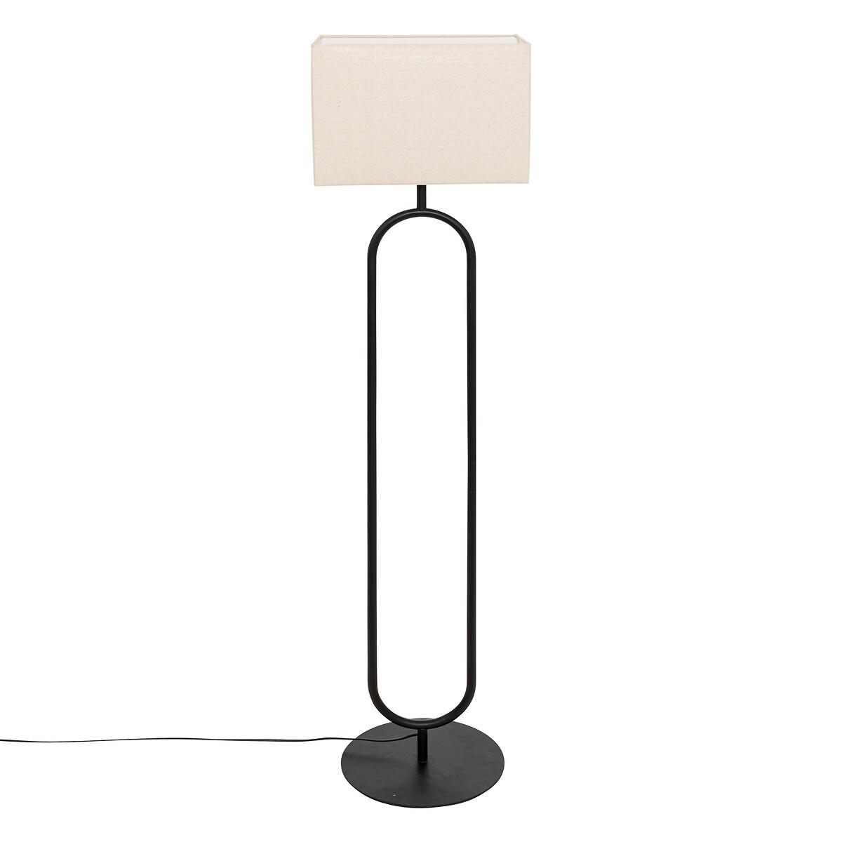 STEHLAMPE Alec 154 cm - Beige, Metall (38/28/154cm) - Atmosphera Createur d´interieur