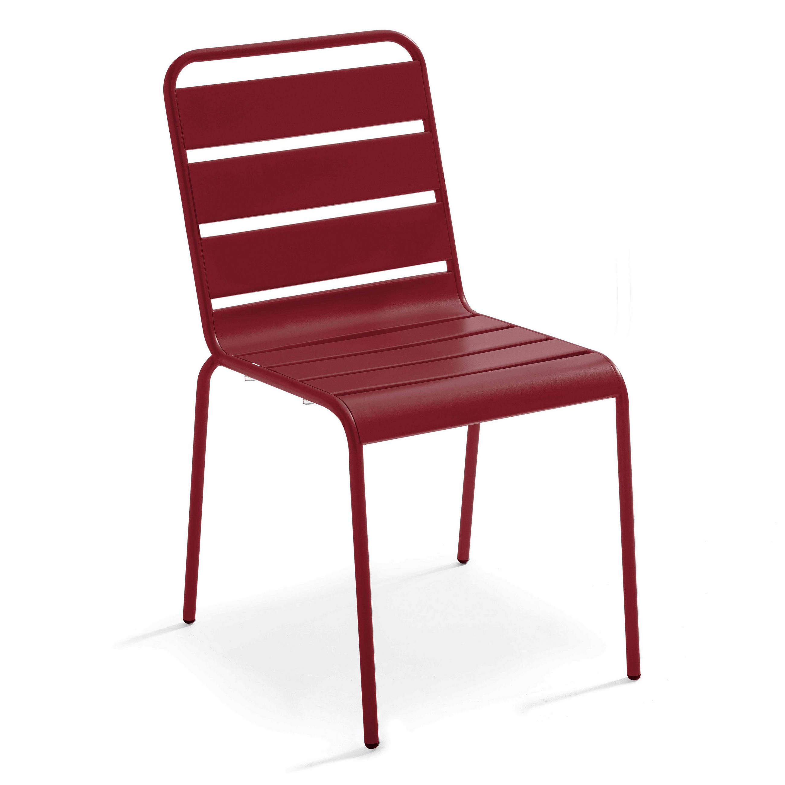 GARTENSTUHL, Lila - Lila, Metall (42/83/53cm) - Oviala