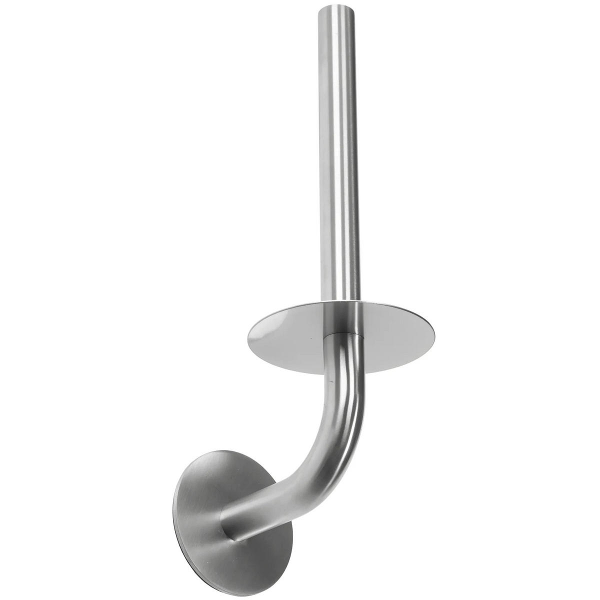 HALTER Für Toilettenpapier Rea Nickel Brush Inox 322220 Duo - Chromfarben, Metall (23/7/11cm) - REA