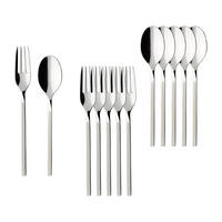 KAFFEEBESTECK BUNDLE NewWave edelstahl 12er Set - Edelstahlfarben, Metall - Villeroy & Boch