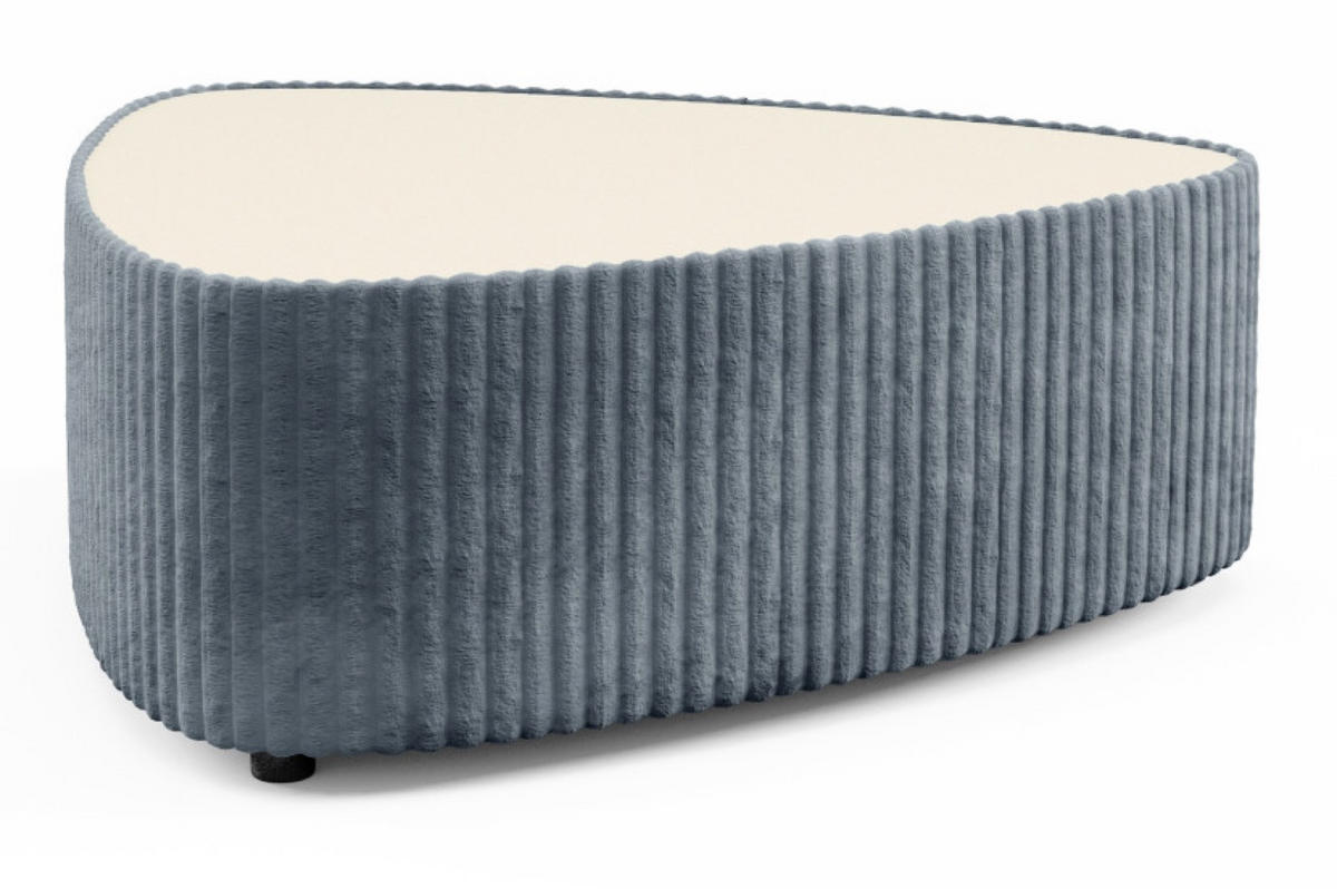 COUCHTISCH Grafit MIJA Gepolstert Tilia 89x89x42 cm - Graphitfarben, Holzwerkstoff (89/89/42cm) - Sepro Meble
