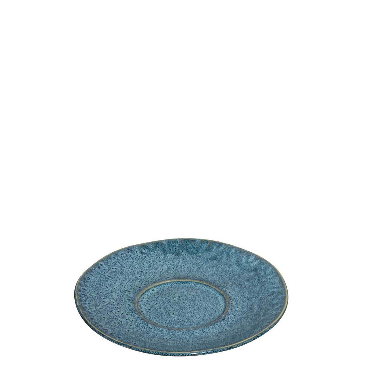 UNTERTASSEN Matera blau ø 15.0 cm 4er Set - Blau, Keramik (15cm) - Leonardo Living