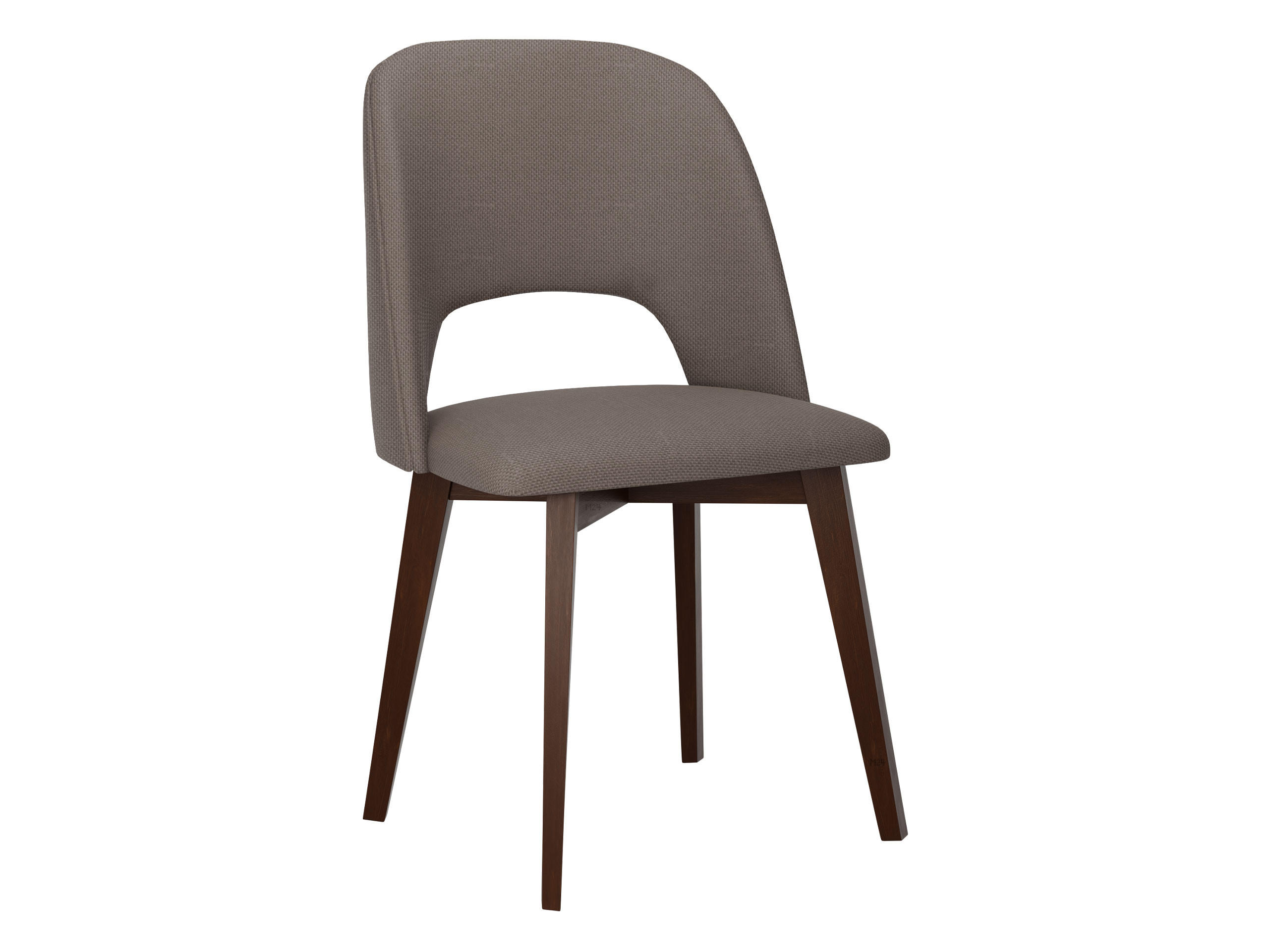 STUHL Monti 4, Holzfarbe: Nuss - Walnussfarben/Bronzefarben, Holz (48/83/54cm) - MIRJAN24