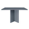 ESSTISCH Rechteckiger aus lackiertem MDF 3 cm in Grau, 90/120 cm - Grau, Holzwerkstoff (90/120/75cm) - RNT By Really Nice Things