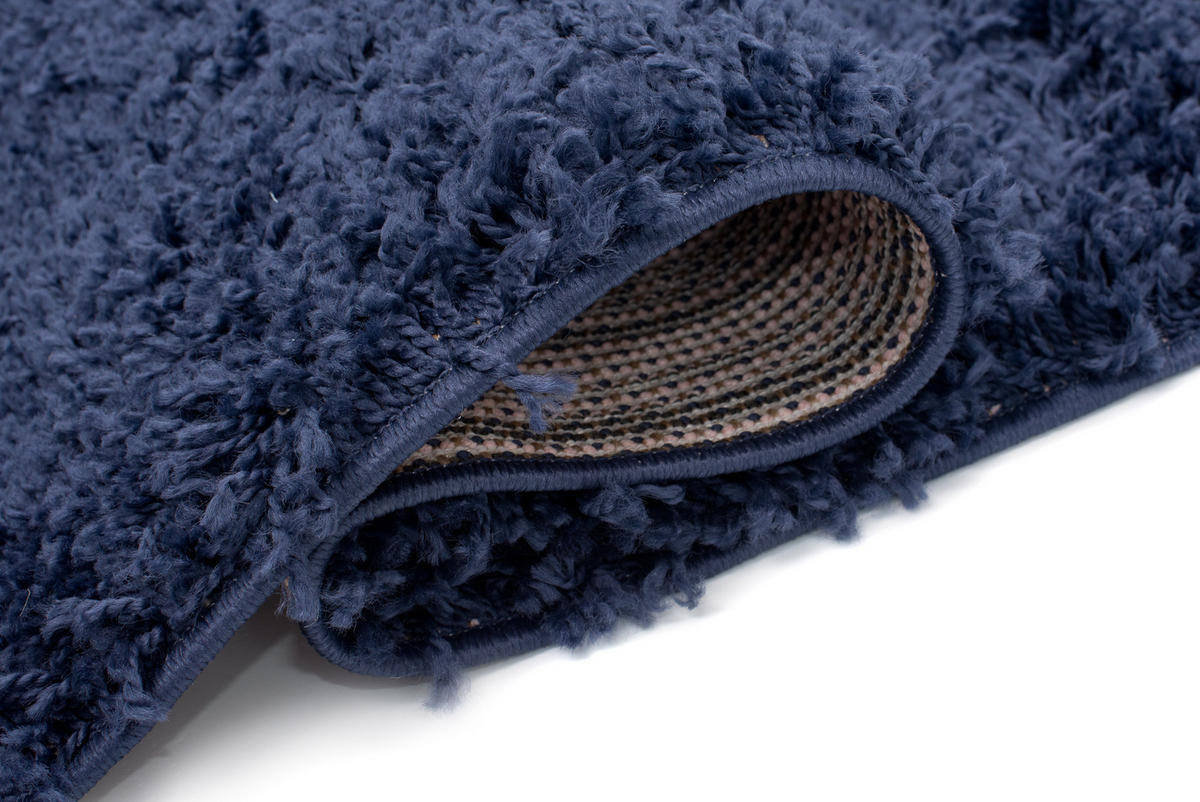 TEPPICH ESSENCE SQUARE Blau 200/200 cm - Blau, Kunststoff (200/200cm) - Tapiso