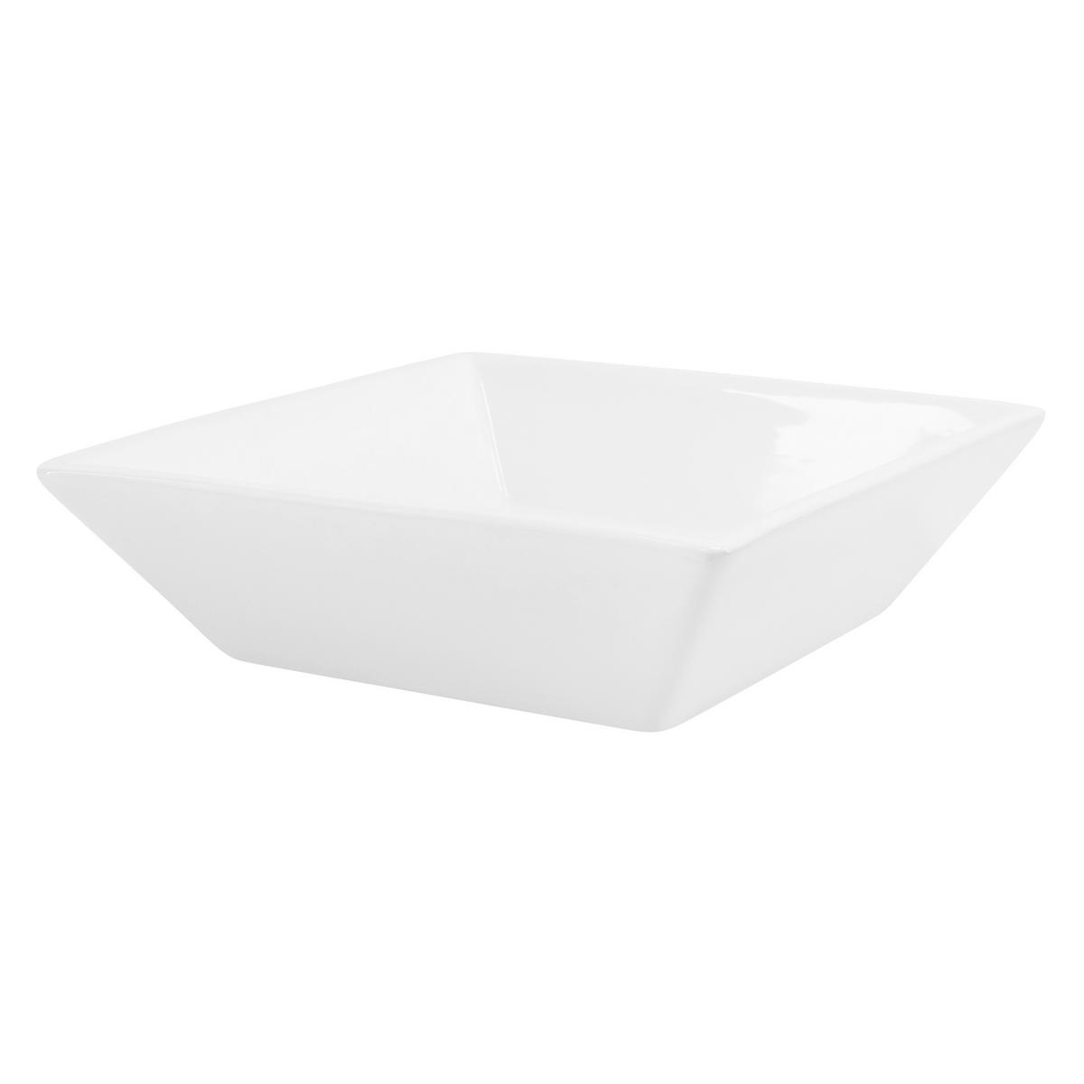 WASCHBECKEN - Weiß, Keramik (41/12/41cm) - ML-DESIGN