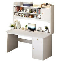 SCHREIBTISCH, weiß 120x43x165cm - Weiß, Holzwerkstoff (43/120/165cm)