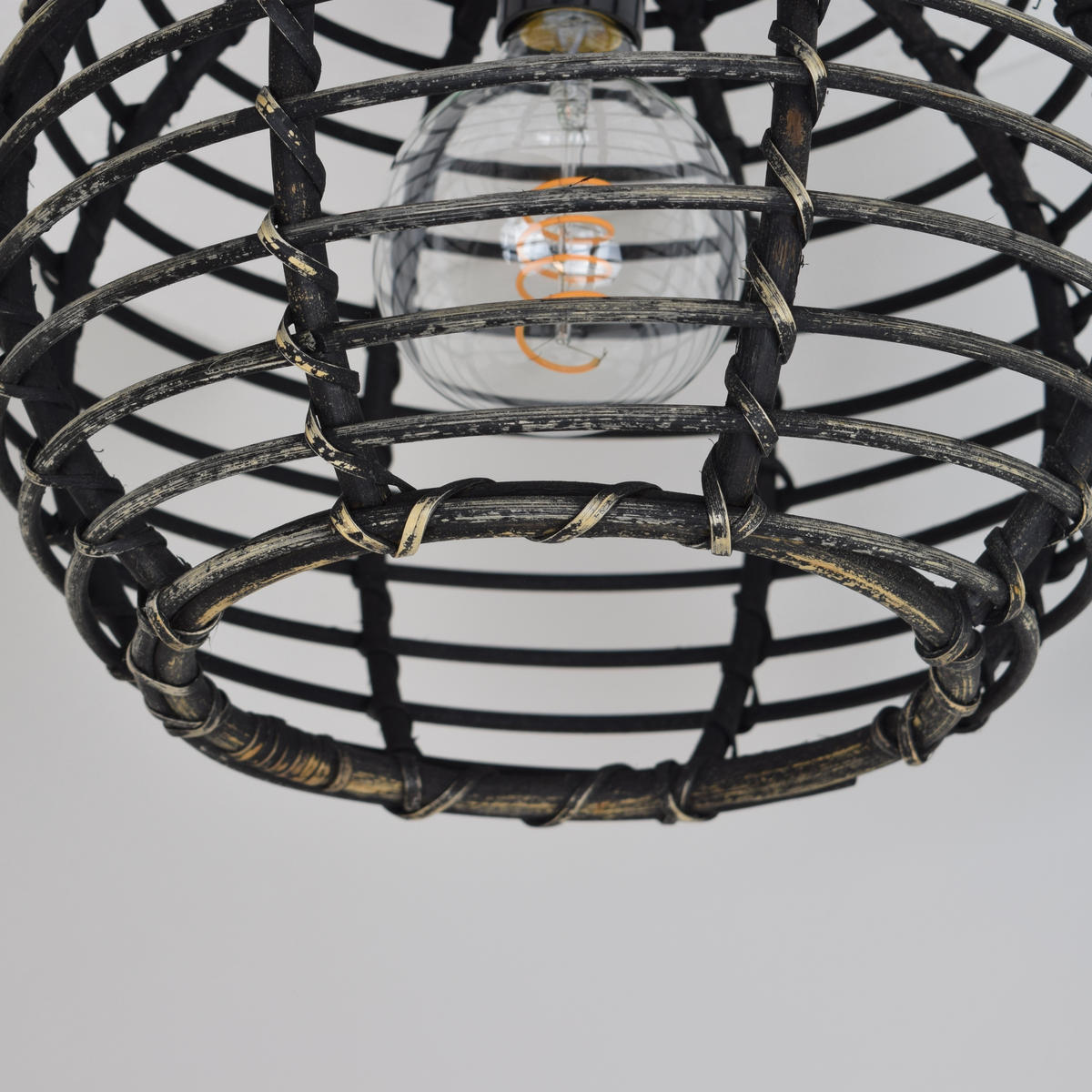 DECKENLEUCHTEN Bamo Schwarz - Schwarz, Metall (30/30/27cm) - Urban Interiors