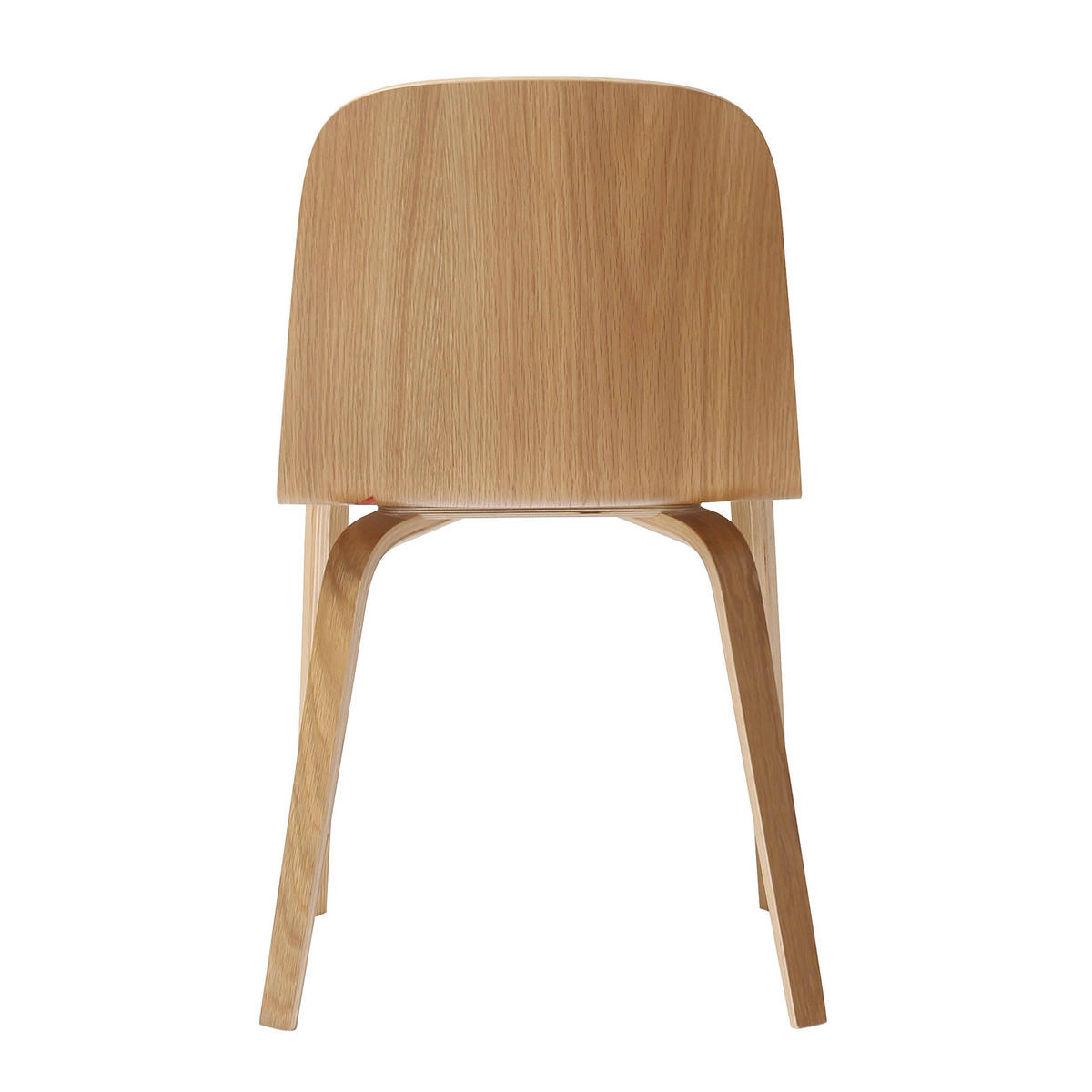 STÜHLE 2-tlg., Holzfarbe - Braun, Holz (46/80/54cm) - Oviala