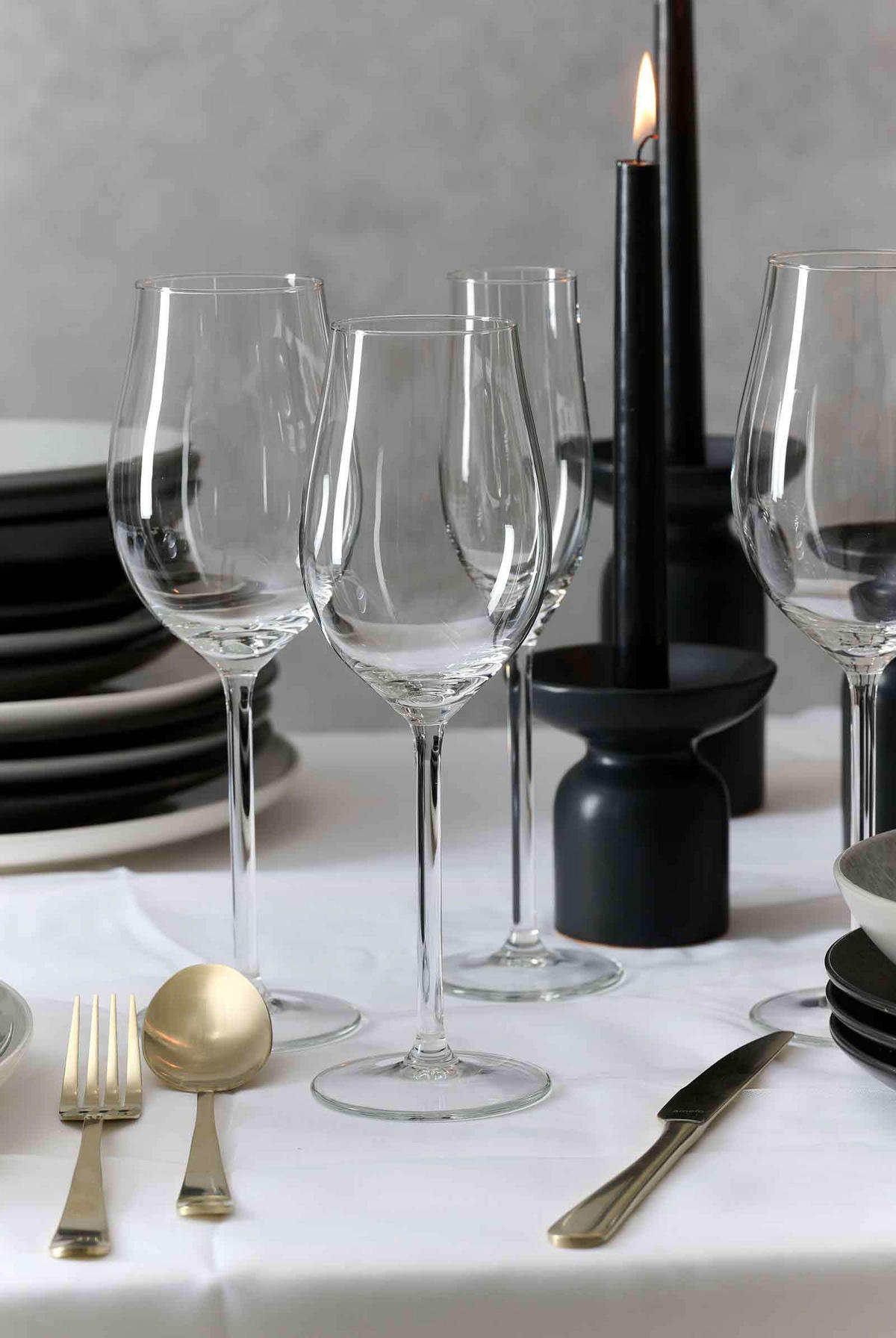 BURGUNDERGLÄSER Bolero transparent 540 ml 4er Set - Transparent, Glas (0.54L) - Ritzenhoff Breker