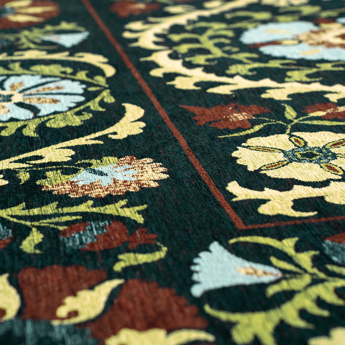 TEPPICH Bavaria Suzani 140/200 cm - Grün, Textil (140/200cm) - Louis De Poortere