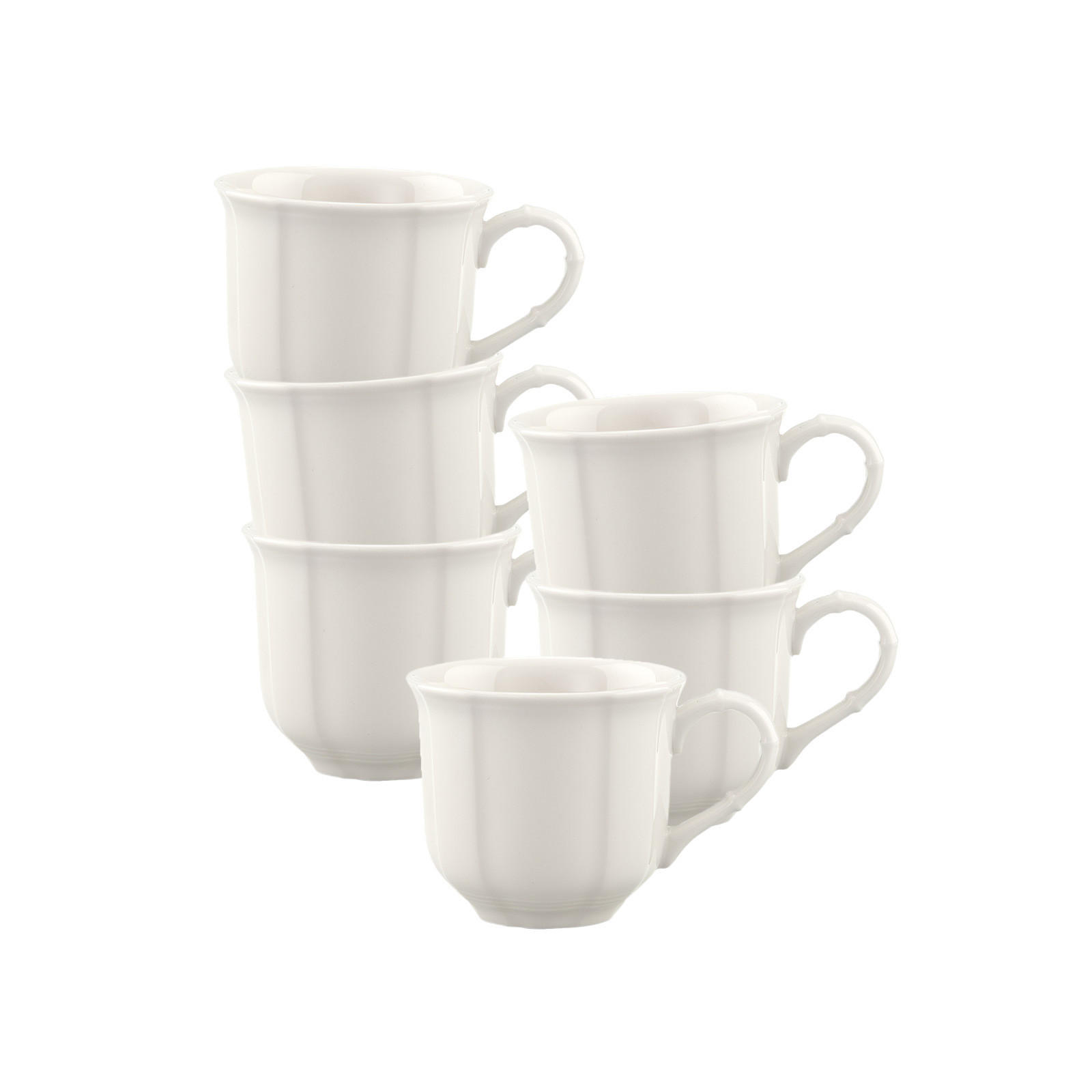 Villeroy & Boch Espressotassen Weiß