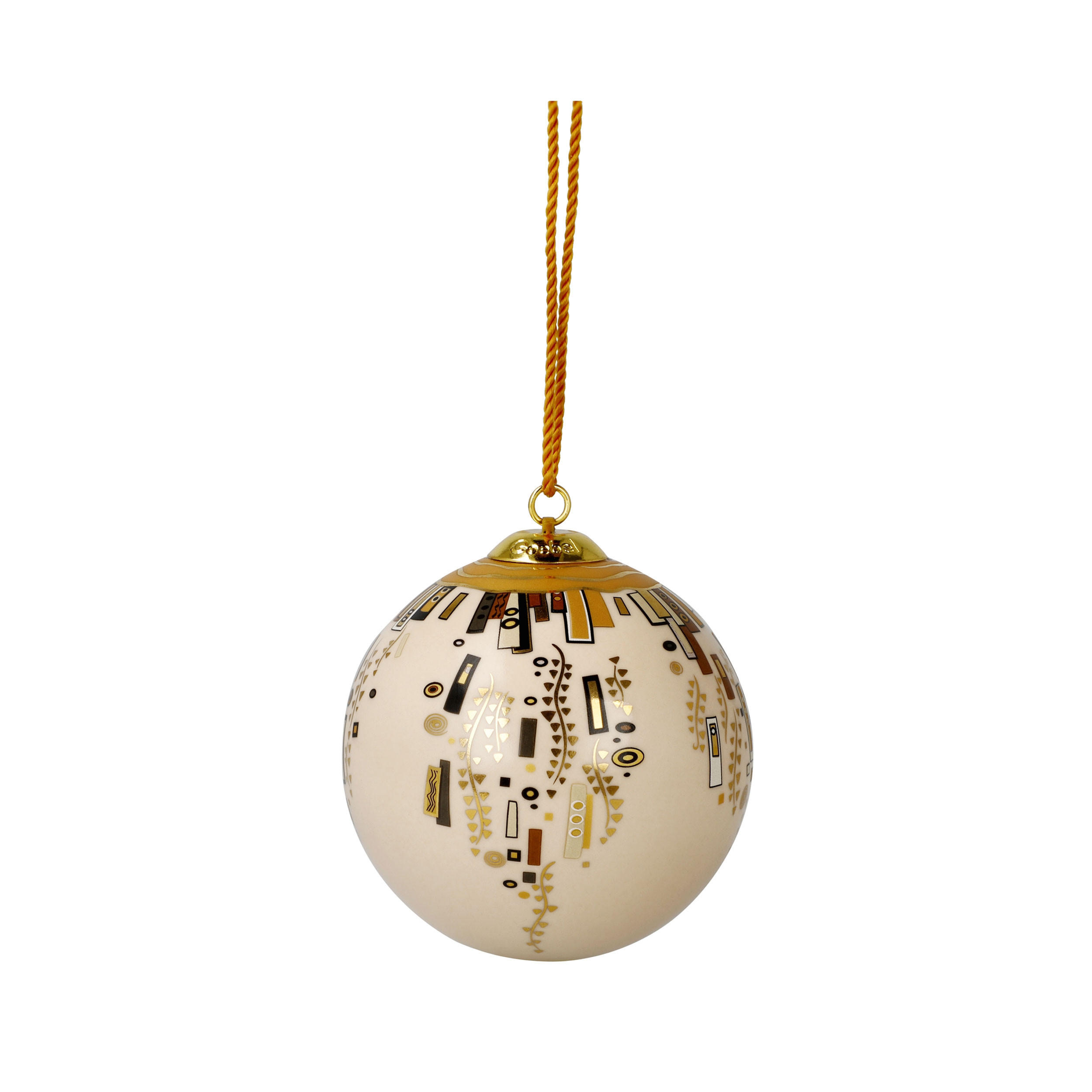 CHRISTBAUMKUGEL Gustav Klimt - Ornamente, Porzellan, Bunt, 7.5 cm - Multicolor, Keramik (7.5/7.5/7.5cm) - Goebel