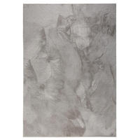 KUNSTFELLTEPPICH Furry Hellgrau 200/290 cm - Hellgrau, Kunststoff/Textil (200/290cm) - benuta