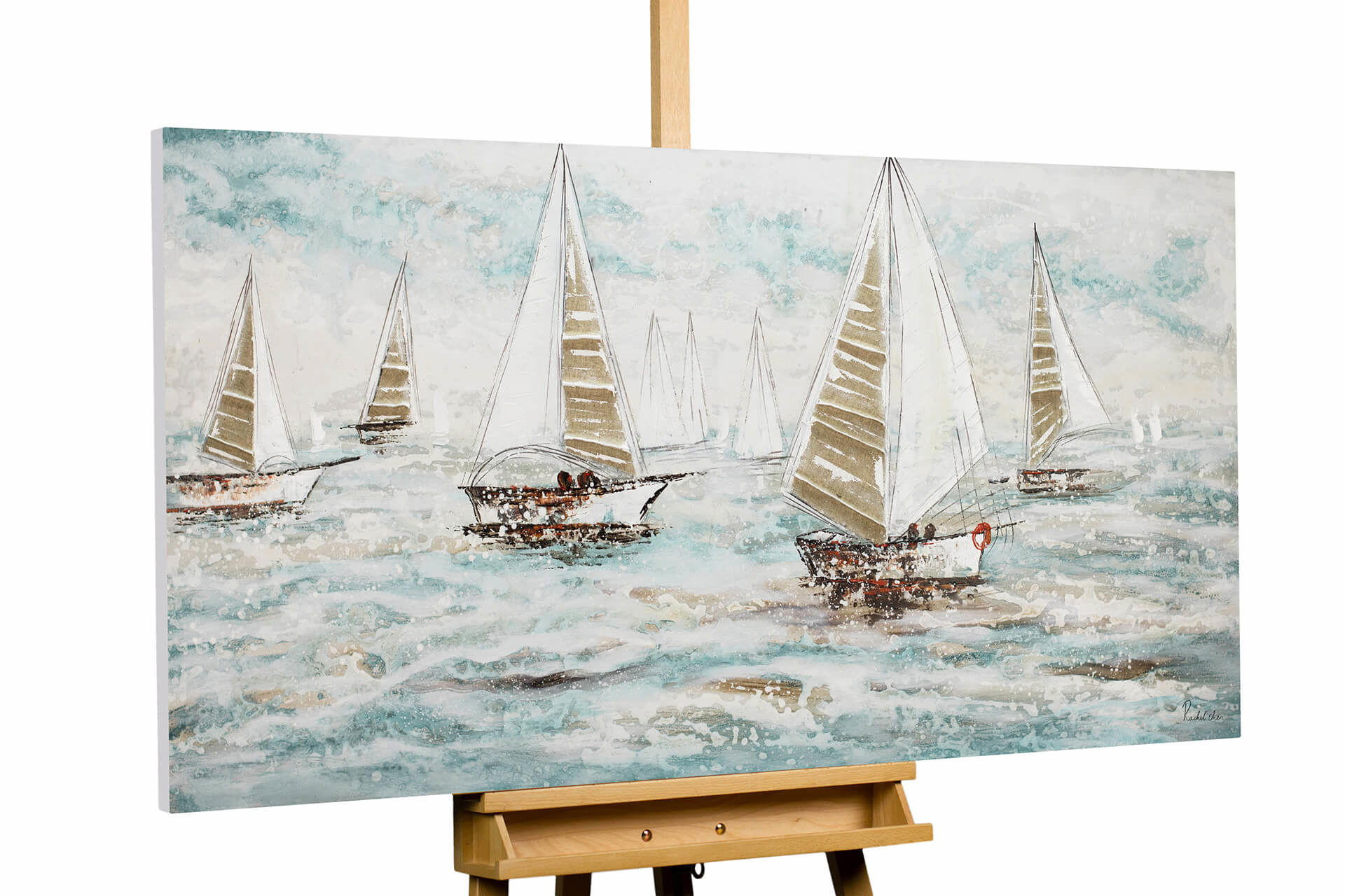 KUNSTLOFT OLEJOMALBA 140/70 cm, Moře a pláž