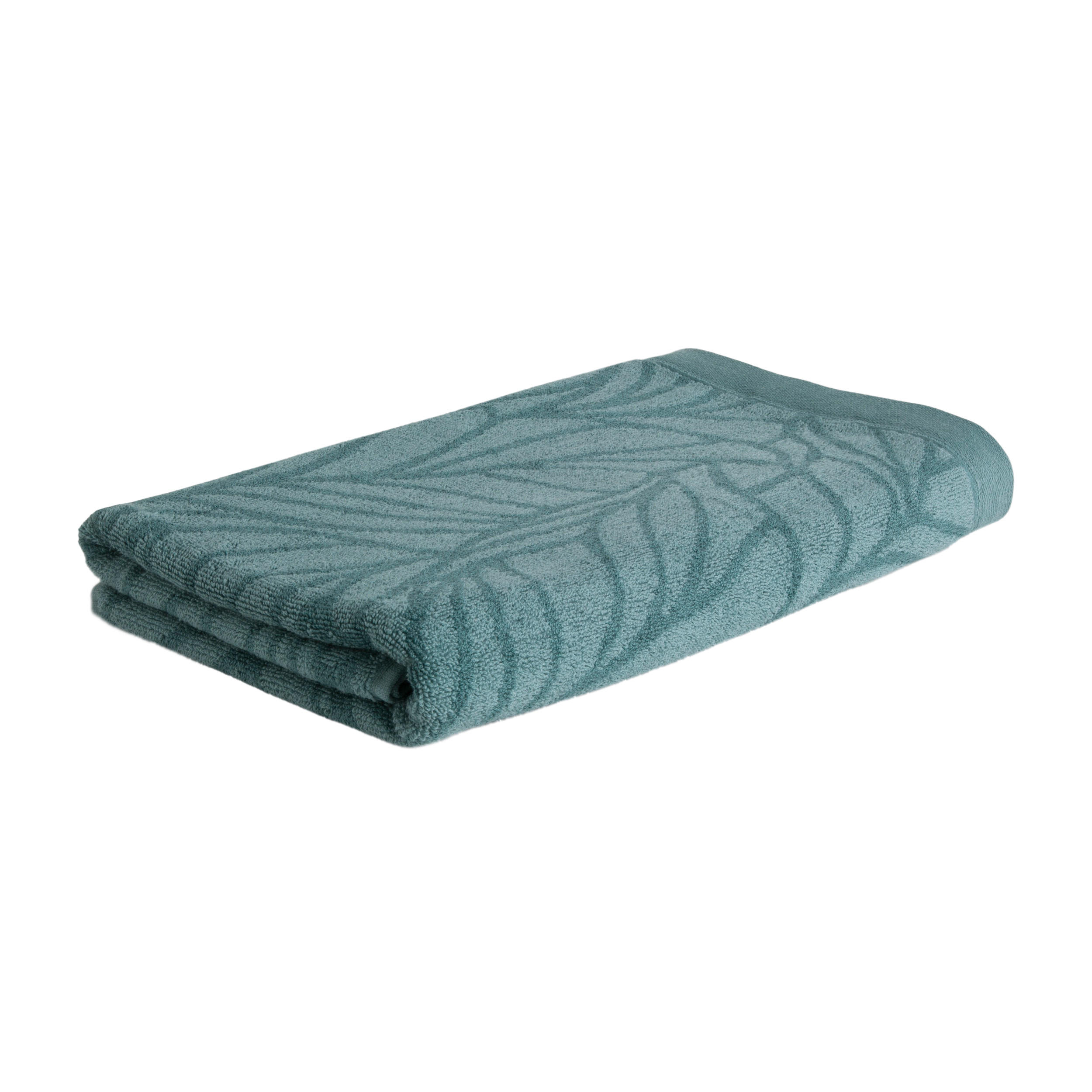 DUSCHTUCH MONOCHROME - Grün, Textil (67/140cm) - MÖVE