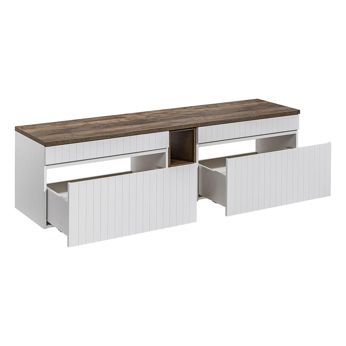 ORMARIĆ ISPOD UMIVAONIKA 180cm Zelie Bijeli - bijela, drvni materijal (180/48/46cm) - Petits-meubles