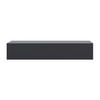 KONSOLENTISCH Veldio Schwarz 90 cm - Schwarz, Holzwerkstoff (35.6/90/17cm) - Selsey