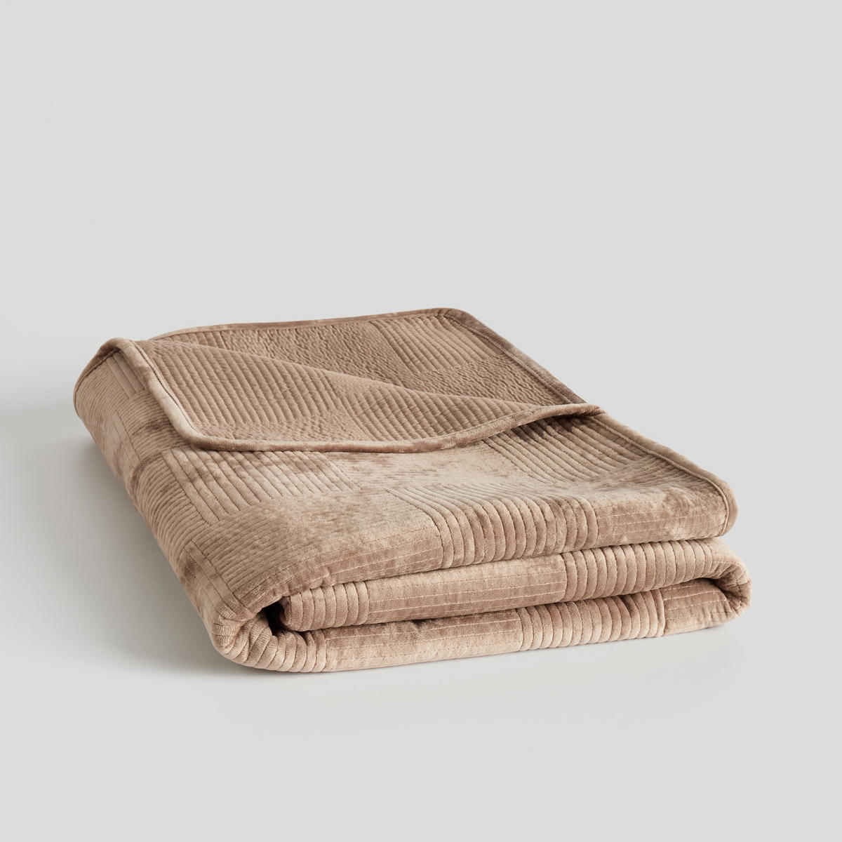 TAGESDECKE Quadron - Beige, Textil (200/220cm) - home&you