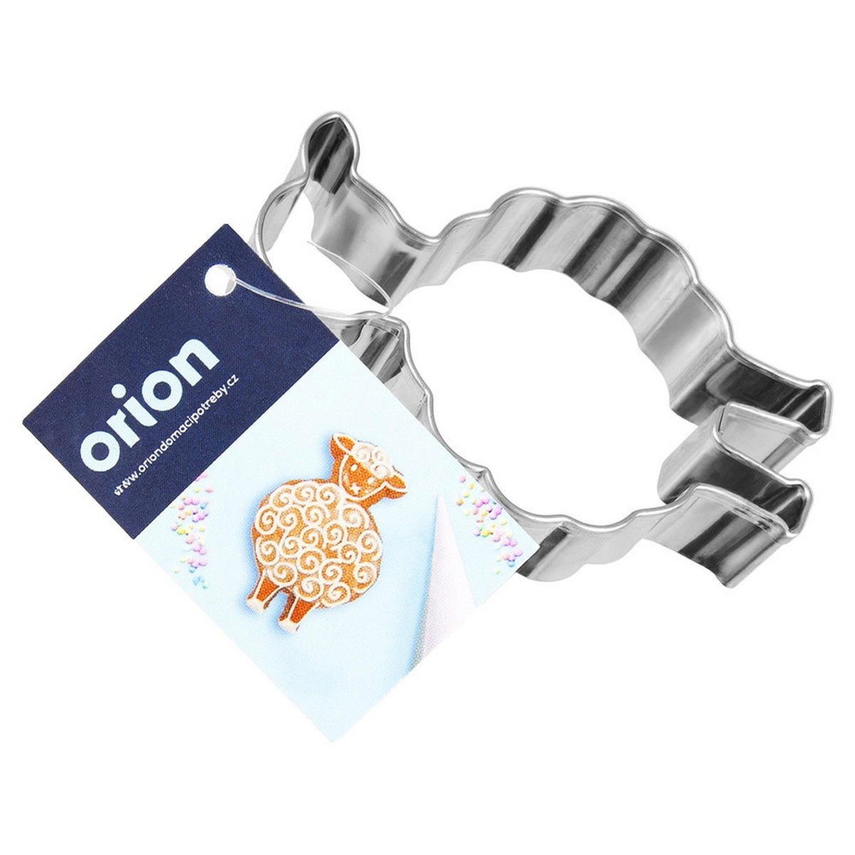 AUSSTECHFORM Schaf 7 cm Silber - Silberfarben, Metall (4.3/1.5/7cm) - Orion 