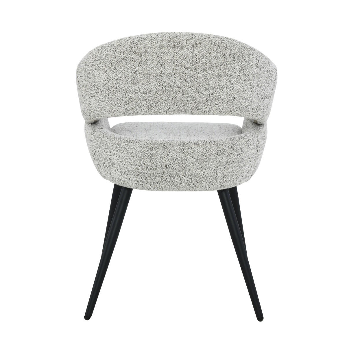 ESSZIMMERSTÜHLE Megan Beige 62/58/85 cm - Hellgrau, Textil (58/85/62cm) - Livingfurn