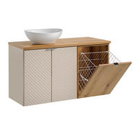 WASCHTISCH 100cm Manoa Kaschmir - Holz - Beige, Holzwerkstoff (100/59/40cm) - Petits-meubles