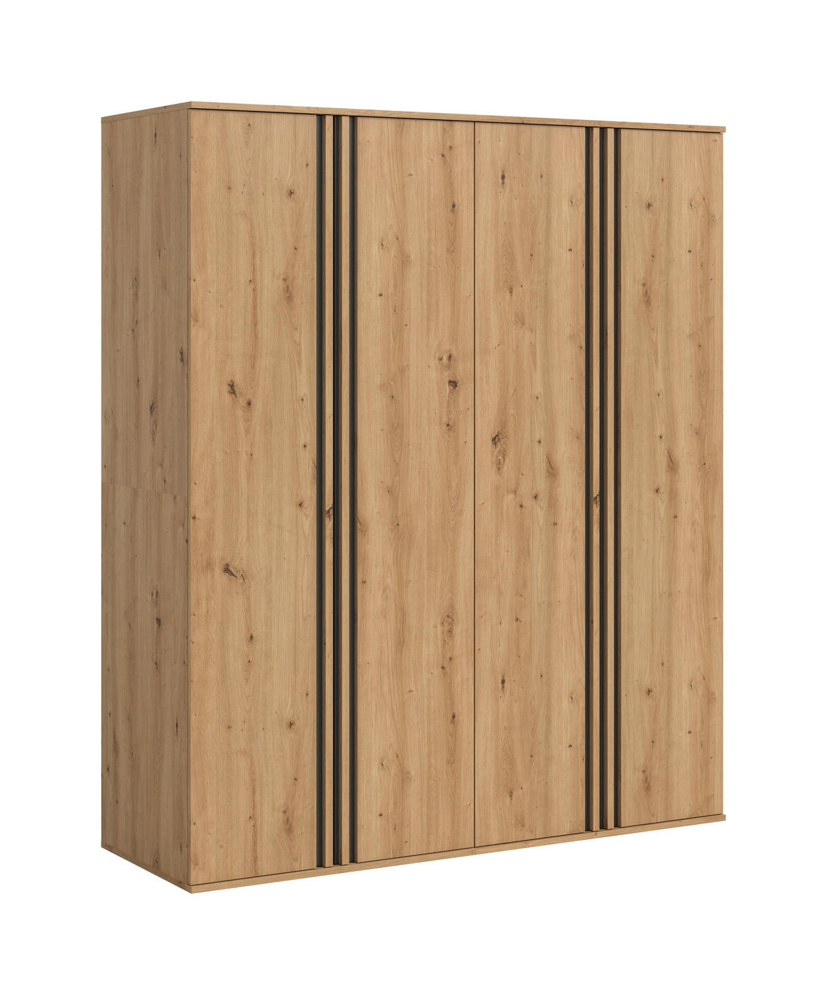 KLEIDERSCHRANKKOMBINATION TOFTA (B/H/T: ca. 160/190/56 cm) in Artisan Eiche Nachbildung/Artisan Eiche Nachbildung - Eiche Artisan, Holzwerkstoff (160/190/56cm)