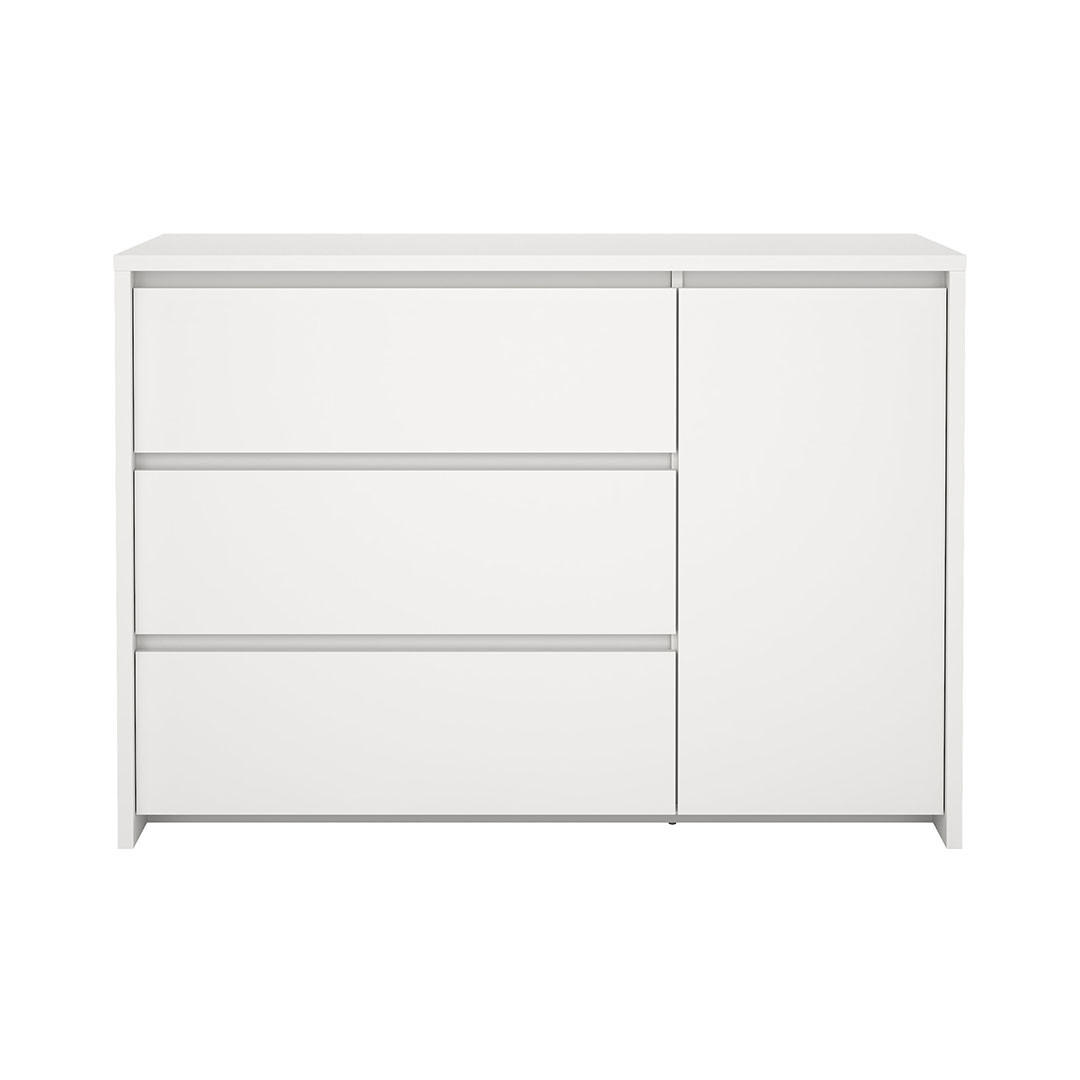 KOMMODE, Next, Weiß, Holzwerkstoff, 119 x 48 x 84 cm - Weiß, Holzwerkstoff (119/84/48cm) - ebuy24