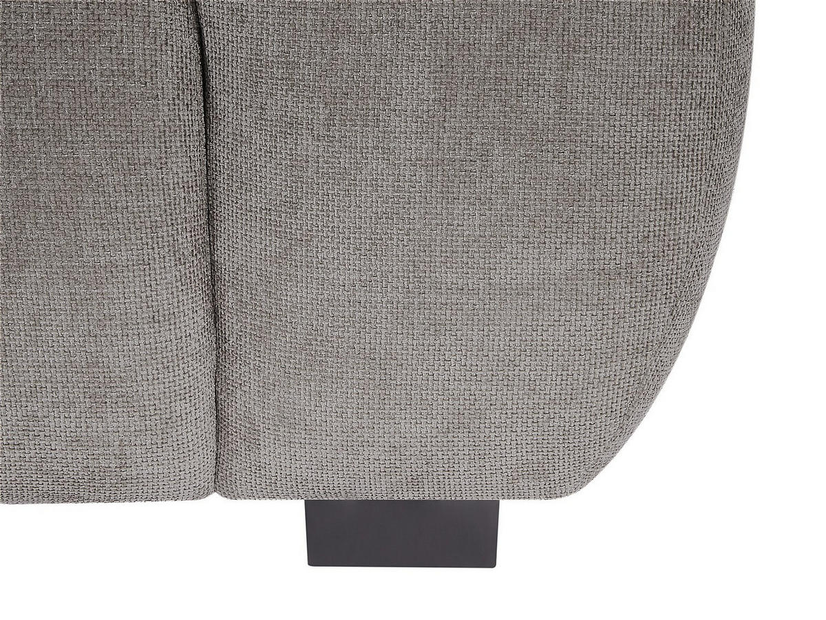 SOFA - 3 Personen - stoff - grau Berenia - Grau, Kunststoff/Textil (196/81/105cm) - Vente-Unique