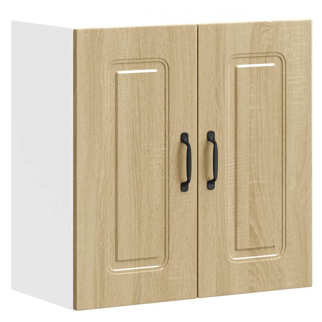 KÜCHENOBERSCHRANK Kalmar mit 1 Ablage 60/31/60 cm aus Holzwerkstoff Sonoma-Eiche Dekor - Sonoma Eiche, Holz (60/60/31cm) - vidaXL