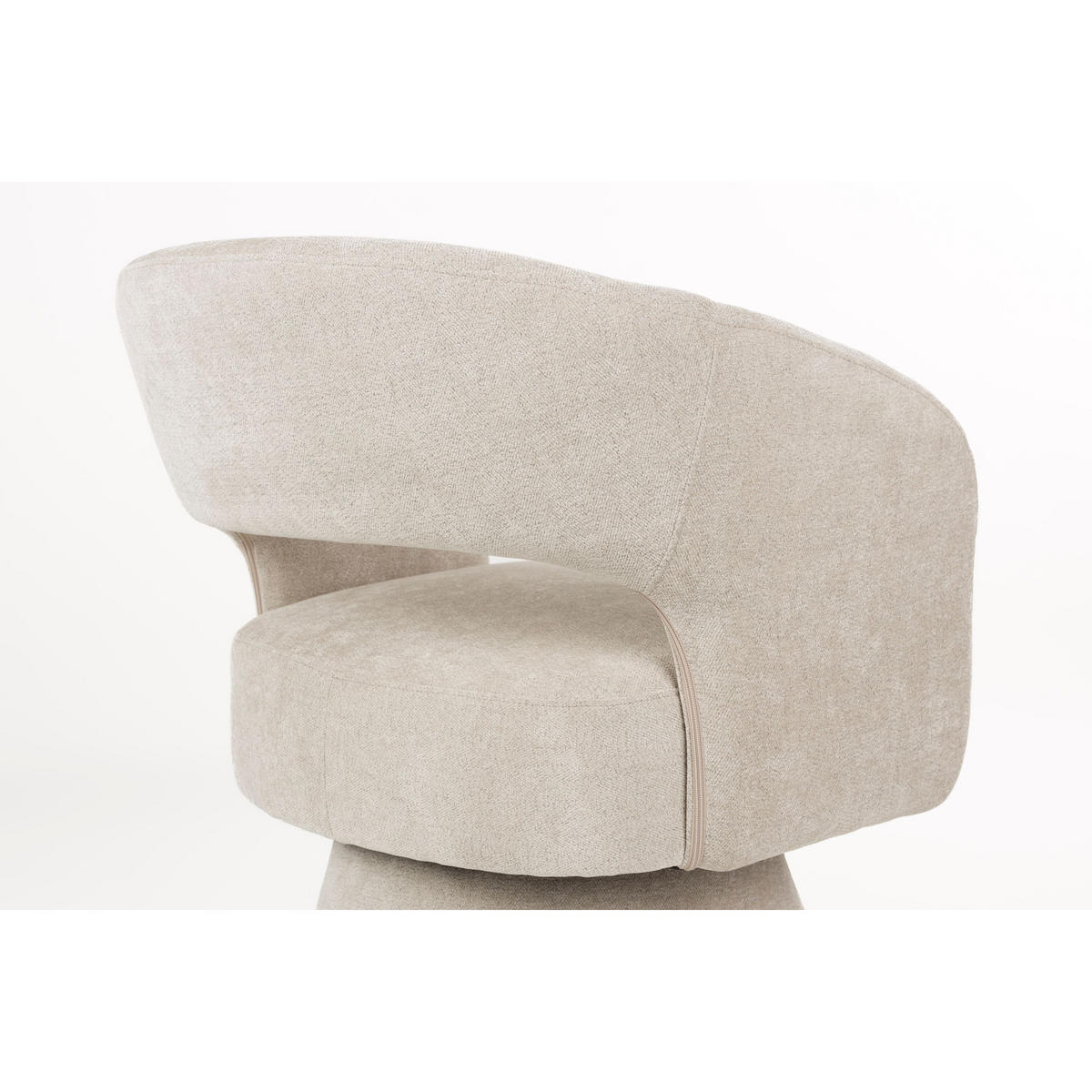 SESSEL Charina Beige - Beige, Kunststoff (71/78/65.5cm) - Housecraft Living