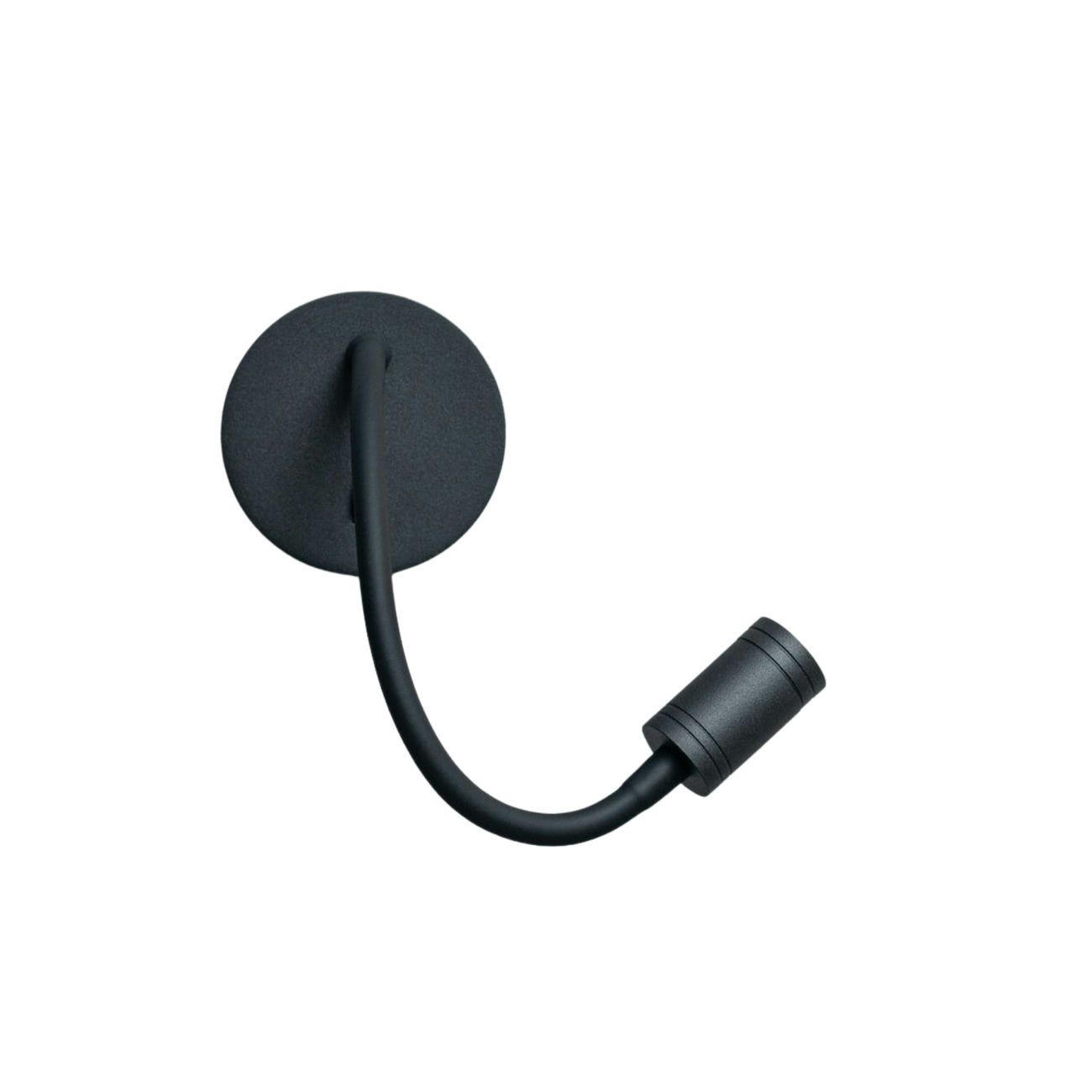 WANDLEUCHTE Aski, Schwarz, 34cm - Schwarz, Metall (9/9/34cm) - KOSILUM