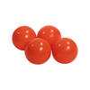 BÄLLE für Bällebad, Kinder Spielbälle, Plastikbälle 50 pcs.: Orange - Orange, Textil (7/7/7cm) - MeowBaby