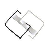 LED-DECKENLEUCHTE Ottilie 41/34/5 cm - Schwarz, Metall (41/34/5cm) - Nettlife