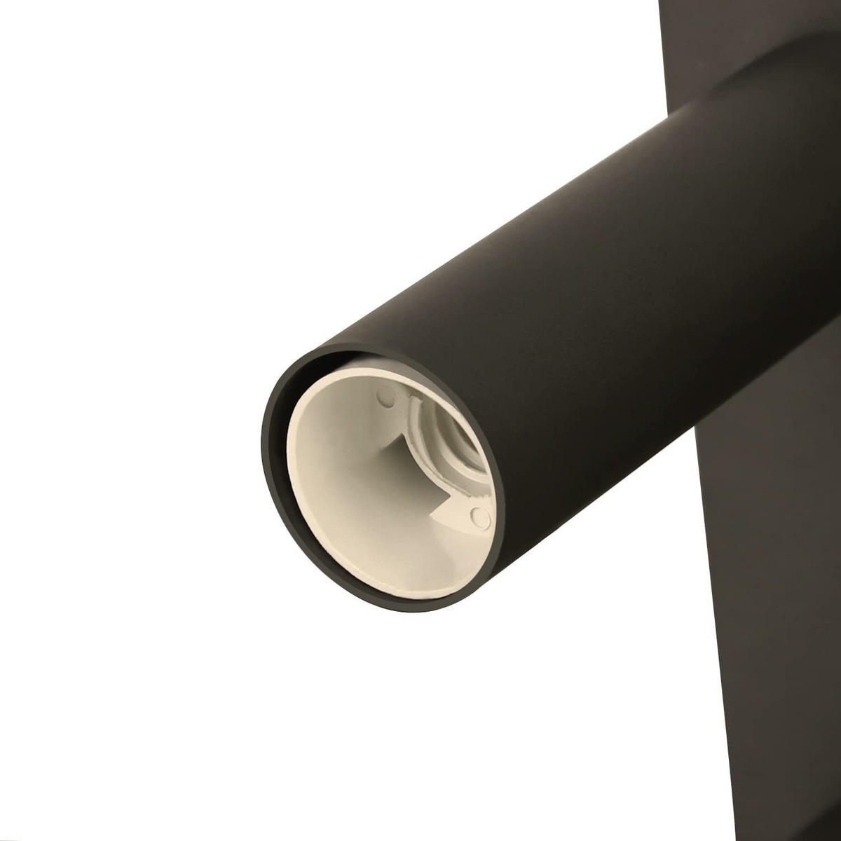 DECKENSTRAHLER Funkelmira 15/13/15 cm - Schwarz, Metall (15/15/13cm) - ZMH