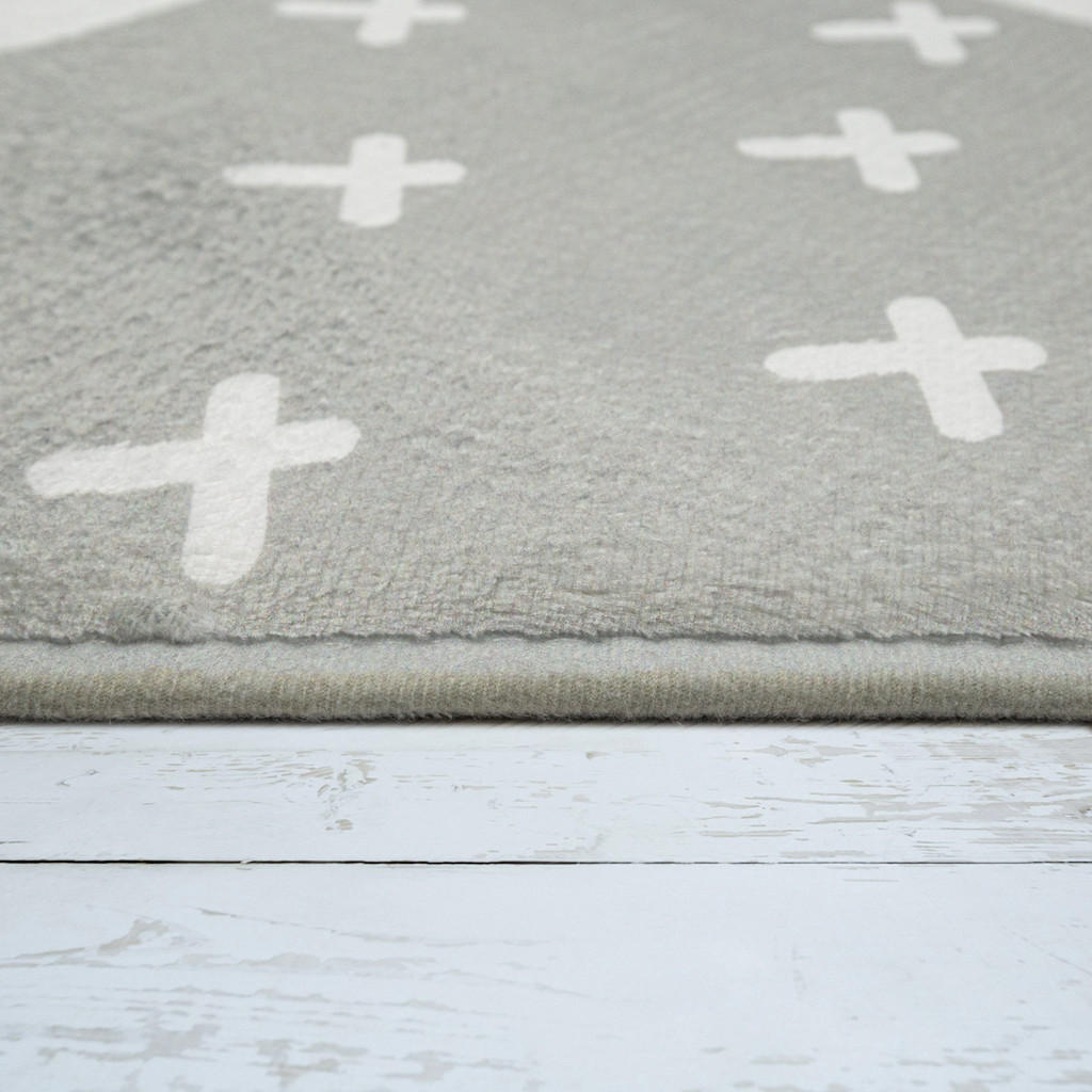 Thumbnail - Paco Home Kinderteppich, Blau, Textil, Rechteckig, 155x230 cm, strapazierfähig, für Fußbodenheizung geeignet, Teppiche &...