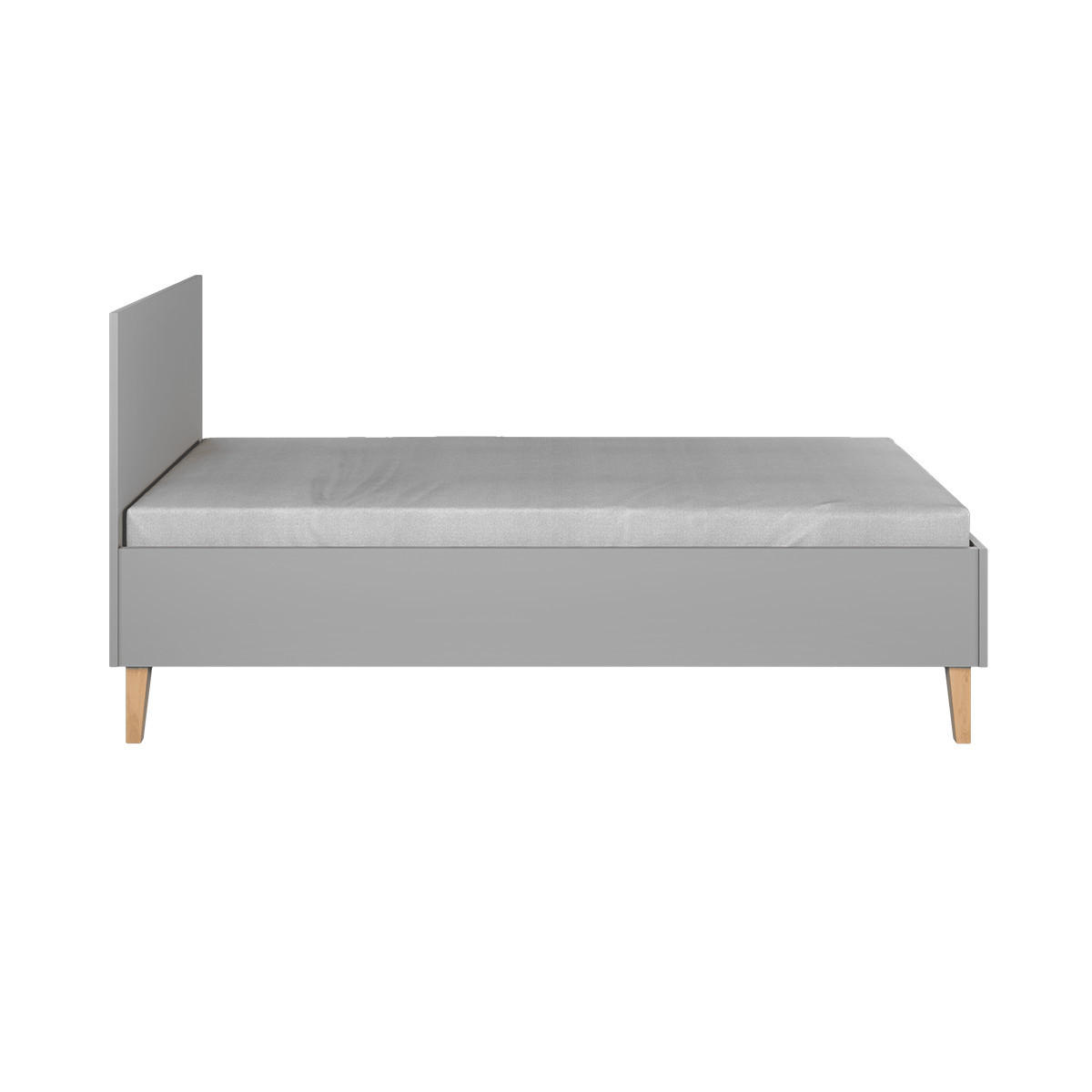 POSTEĽ Kubi Sivá - sivá, kompozitné drevo (80/180cm) - Petits-meubles