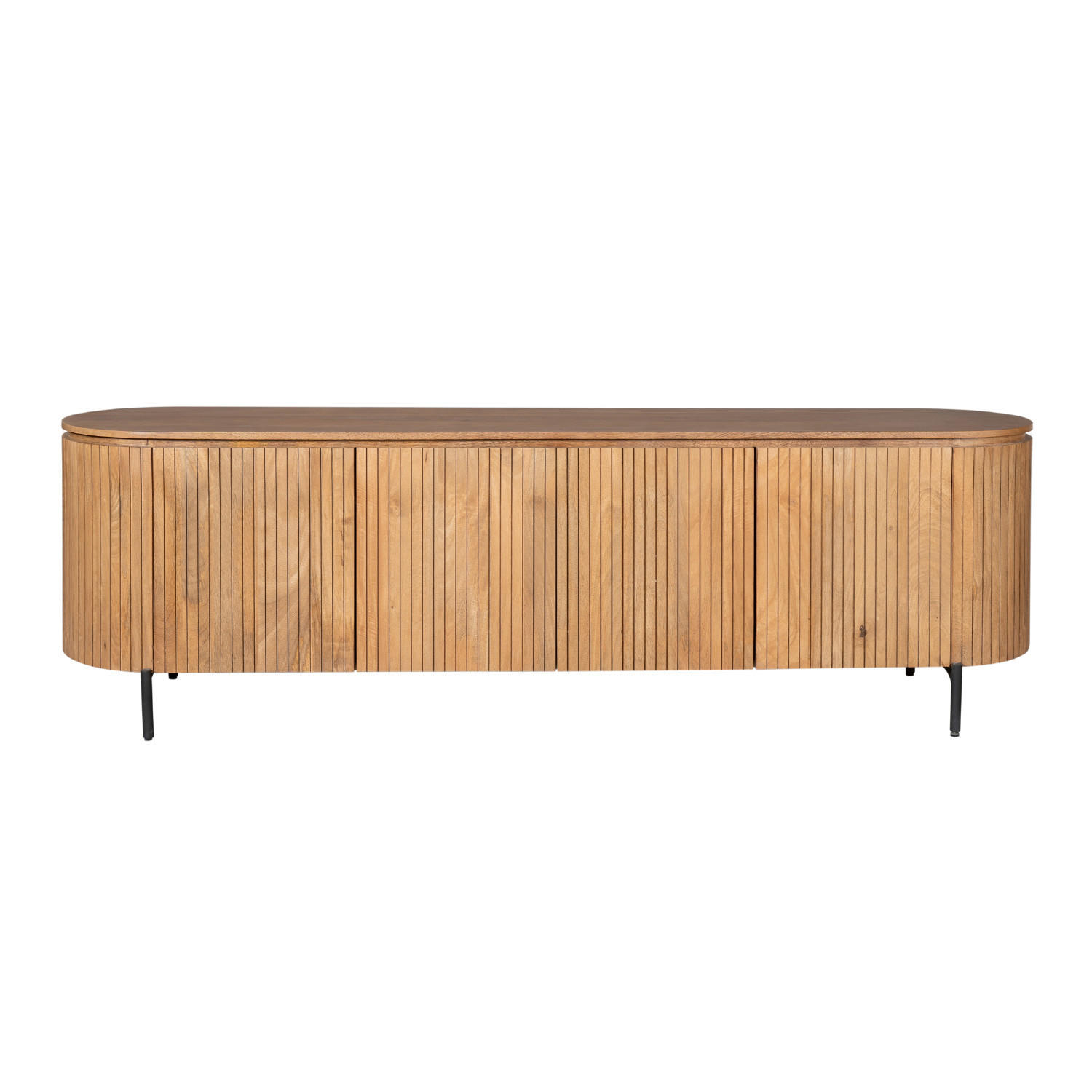 TV-MÖBEL Lana Braun 45/210/55 cm - Braun, Holz (210/55/45cm) - Starfurn