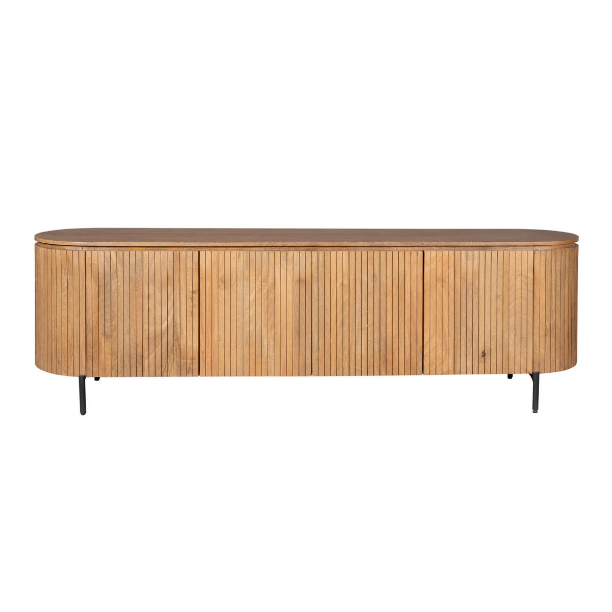 TV-MÖBEL Lana Braun 45/210/55 cm - Braun, Holz (210/55/45cm) - Starfurn