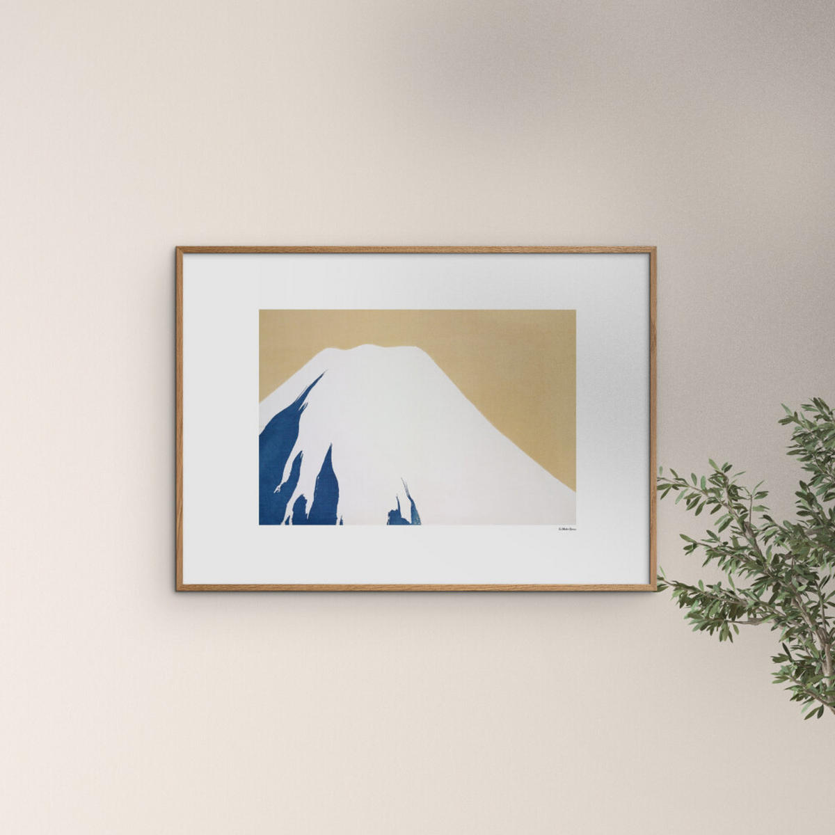 POSTER mit Rahmen Arch Atelier - La Collection Japonaise - 08 - Eichefarben/Multicolor, Holz/Papier (50/70cm) - Poster&Frame