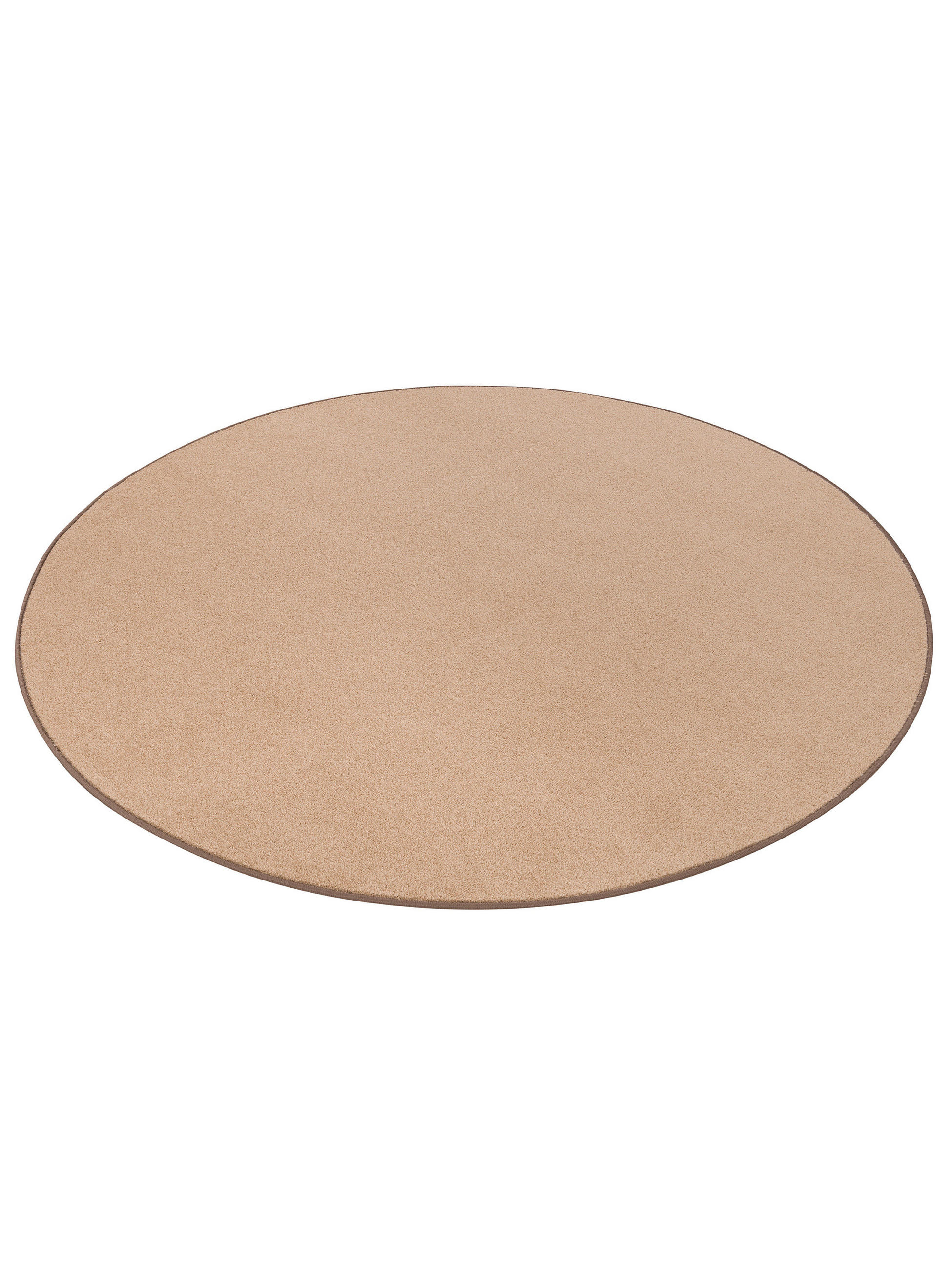 Thumbnail - Snapstyle Trend, Cognac, Textil, Rund, 160x160 cm, Teppiche & Böden, Teppiche
