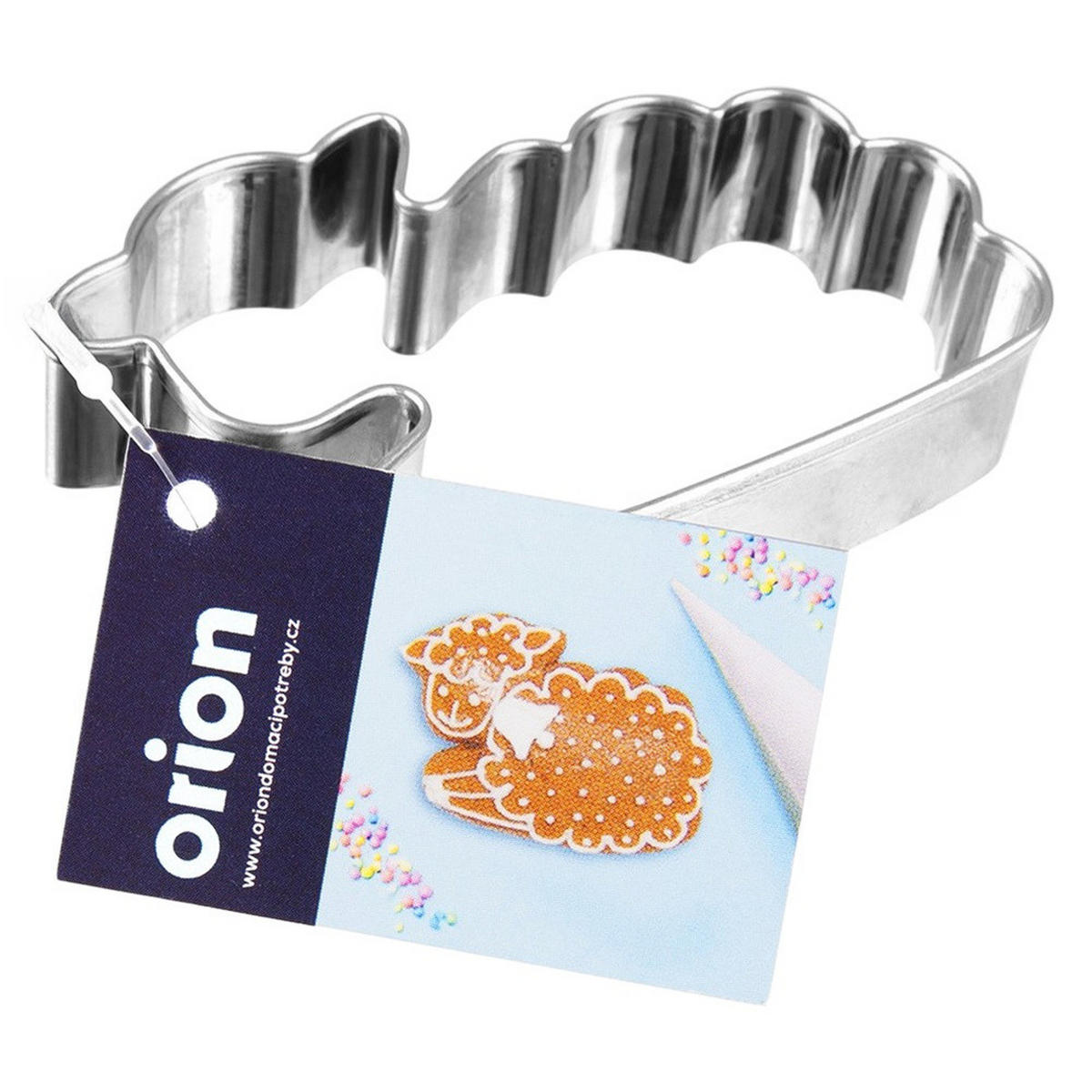 AUSSTECHFORM Lamm mini 6,5 cm Silber - Silberfarben, Metall (4/1.5/6.5cm) - Orion 