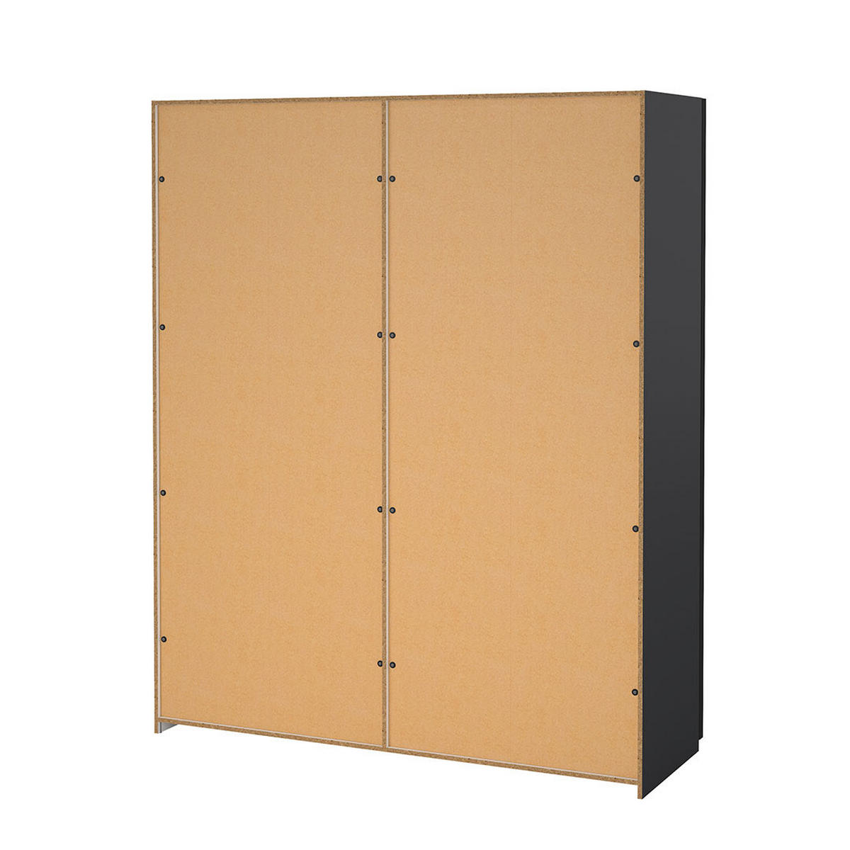SCHIEBETÜRENSCHRANK, Bergamo, Grau, Holzwerkstoff, 179 x 67 x 221 cm - Grau, Holzwerkstoff (179/221/67cm) - ebuy24