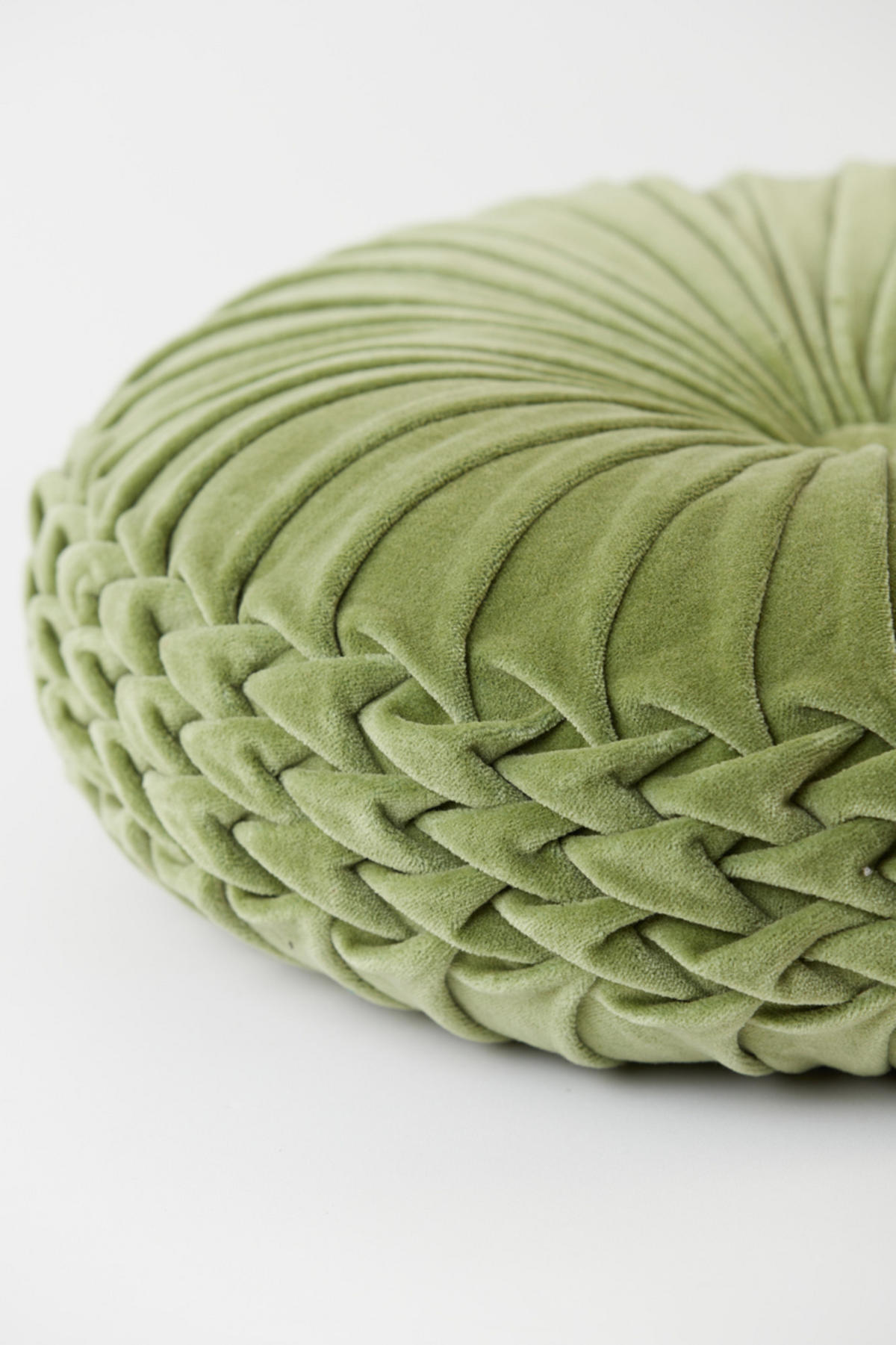 DEKOKISSEN Berend Grün 40/40 cm - Grün, Textil (40/40cm) - Light & Living