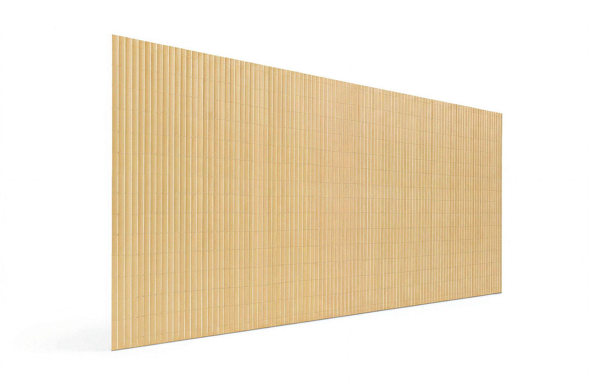 PVC Sichtschutzmatte VISO doppelseitig 8m x 1,5m Beige - Beige, Metall (800/150cm) - Casanoov