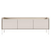TV-SCHRANK Tovi Kaschmir / Holzoptik Eiche 175 cm - Taupe, Holzwerkstoff/Metall (175/58.5/36.4cm) - Selsey