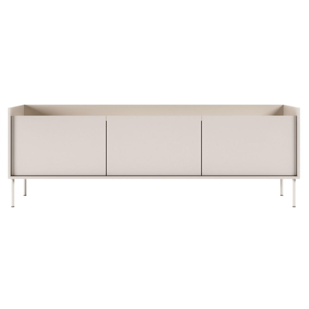 TV-SCHRANK Tovi Kaschmir / Holzoptik Eiche 175 cm - Taupe, Holzwerkstoff/Metall (175/58.5/36.4cm) - Selsey