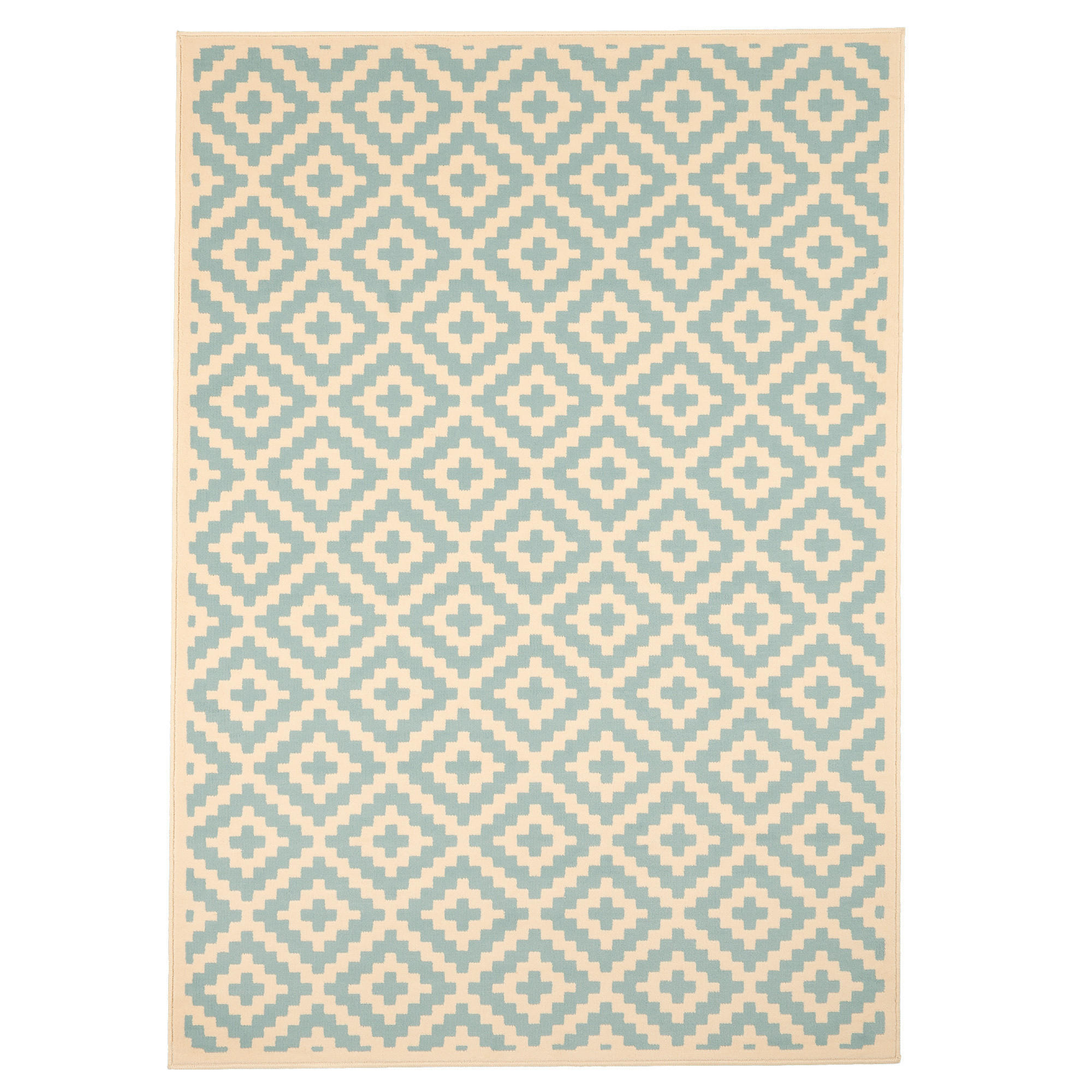 DESIGNER KURZFLOR TEPPICH MODERNE MUSTER - Creme, Textil (80/150cm) - Pergamon