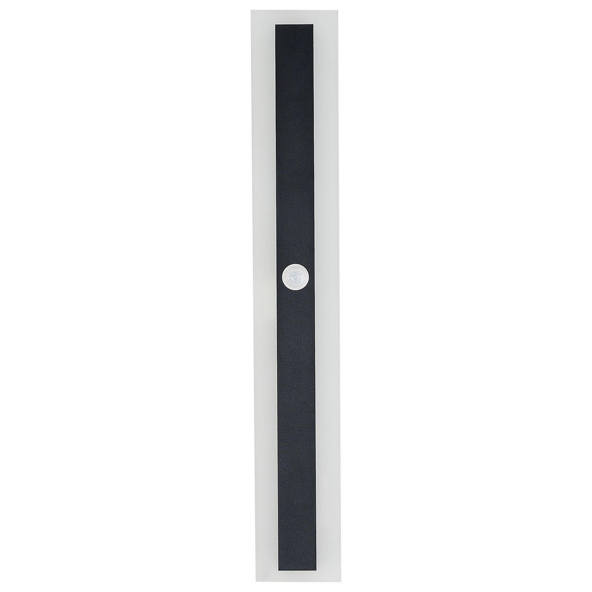 AUSSENWANDLEUCHTE Savane 4/9/80 cm - Schwarz, Metall (9/80/4cm) - Beliani